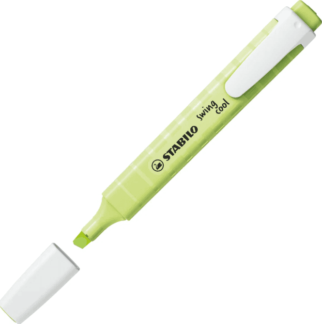Stabilo - Evidenziatore tascabile swing cool Pastel Evidenziatore singolo - lime (275/133-8) - 2