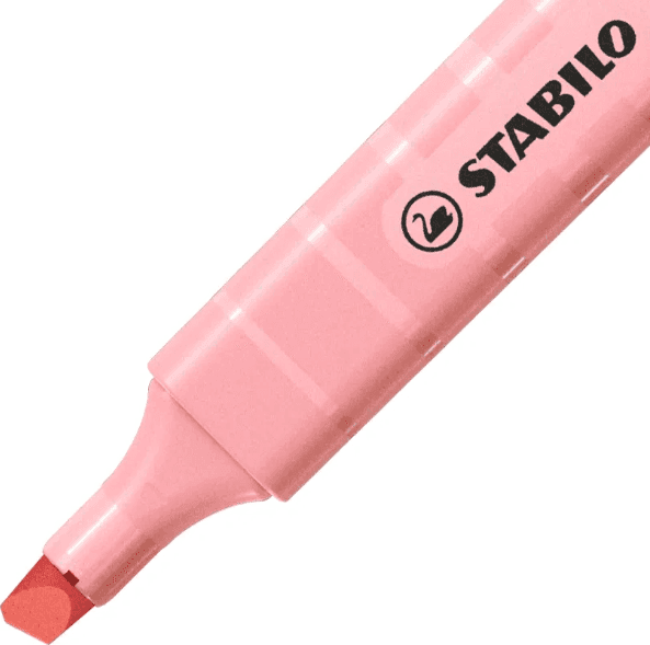 Stabilo - Evidenziatore tascabile swing cool Pastel Evidenziatore singolo - rosa antico (275/129-8) - 3