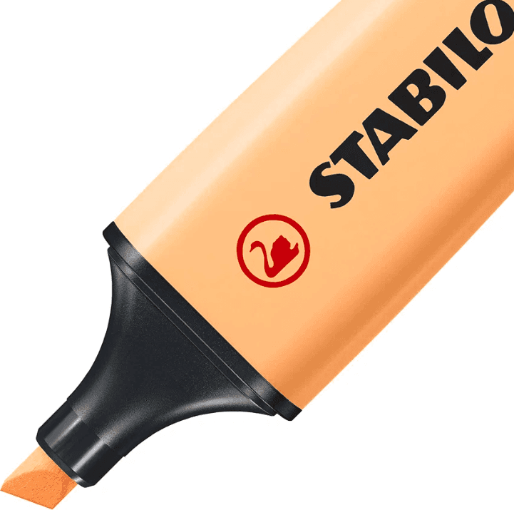 Stabilo - Evidenziatore singolo Boss Original Pastel - arancione papaya (70/125) - 2