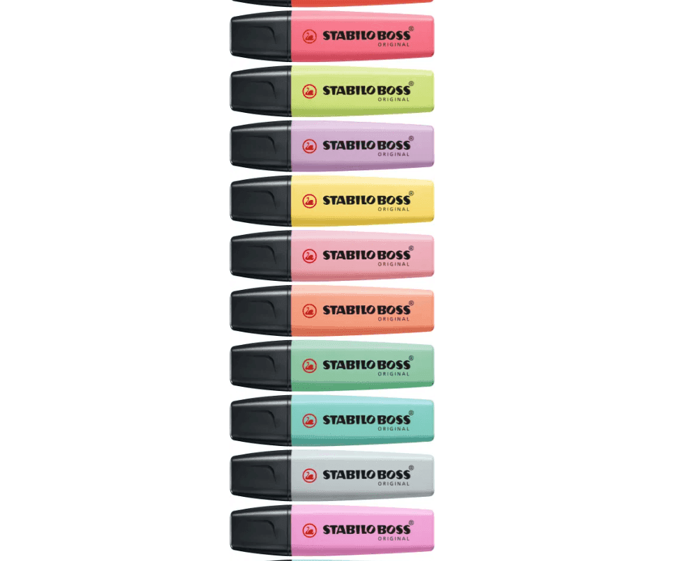 Stabilo - Evidenziatore singolo Boss Original Pastel - carta da zucchero (70/113) - 3