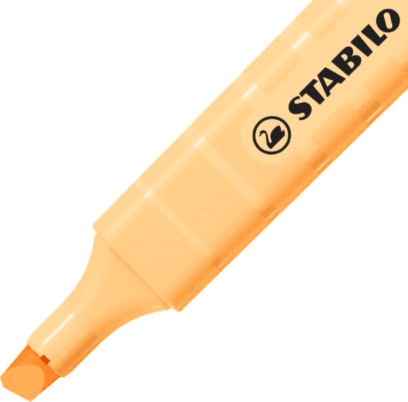 Stabilo - Evidenziatore tascabile swing cool Pastel Evidenziatore singolo - arancione papaya (275/125-8) - 3