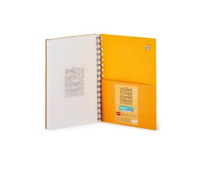 Legami, Quaderno Spiralato A Righe Large, A5, Tema Daisy - 3