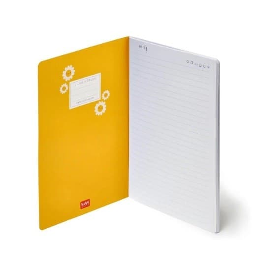Legami, Quaderno A Righe Medium, A5, Tema Daisy - 2