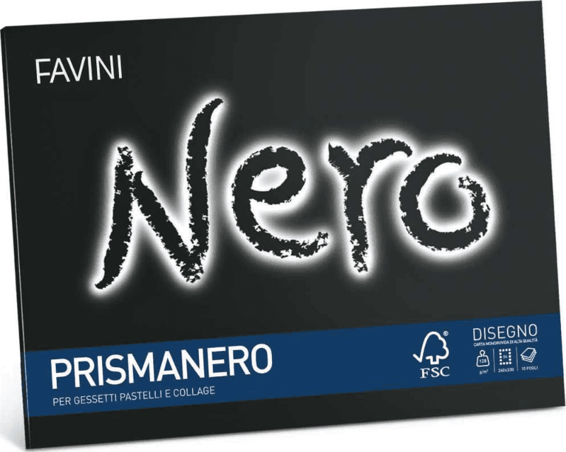 Favini, Album prismanero, 10 fogli 24x33cm - 2
