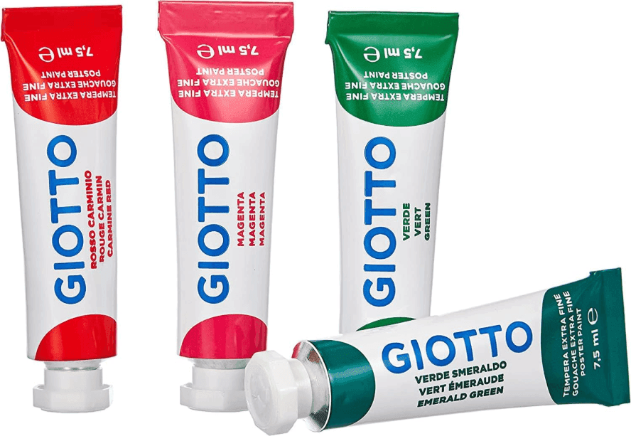 Giotto - Tempera Extra Fine, Astuccio Da 12 Tempere In Tubetto (F30250000) - 3