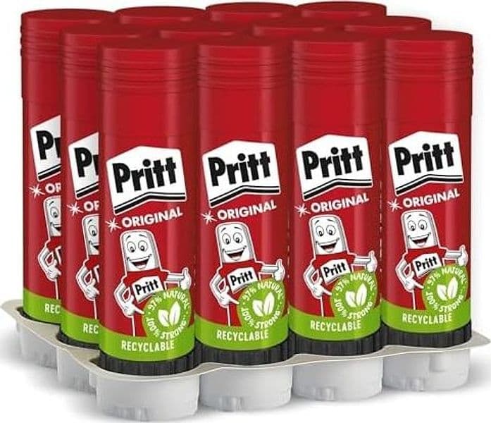 Colla Stick Pritt Scuola e Ufficio 43 gr. 10 Pezzi