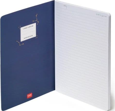 Legami, Quaderno A Righe Medium, A5, Tema Stars - 2