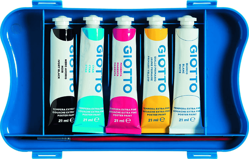 Giotto -  Tempera extra fine Conf. 5 Colori (F32710000) - 2