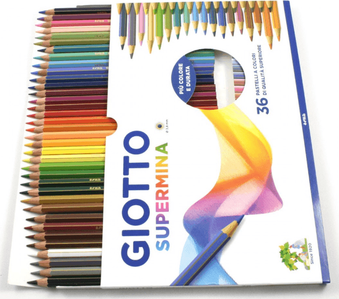 Giotto - Pastelli Supermina- Astuccio da 36 Matite (F235900) - 2