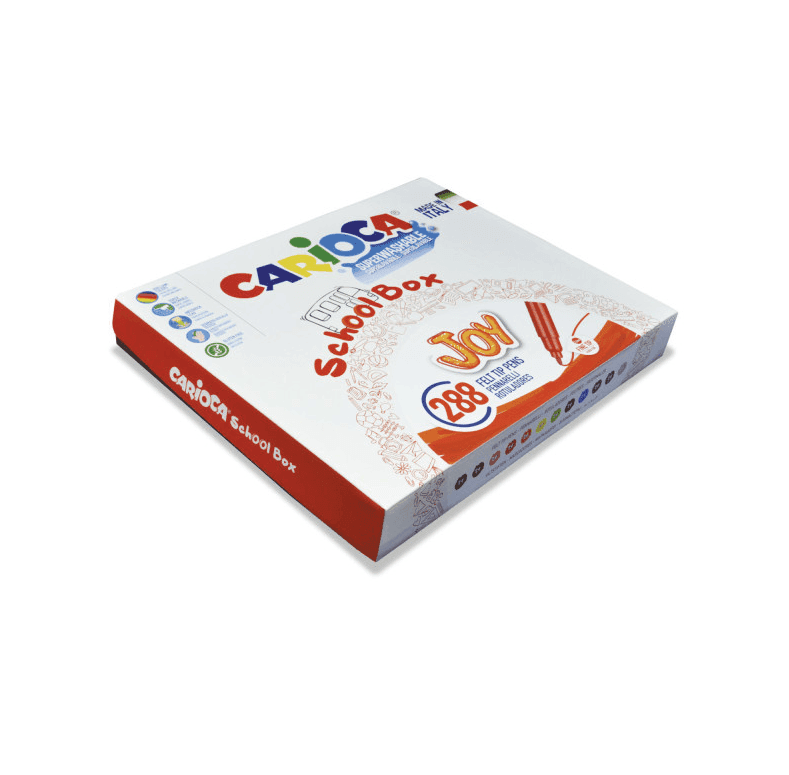 Carioca - Pennarelli Punta Fine Joy School Box- 288 Pz - 2