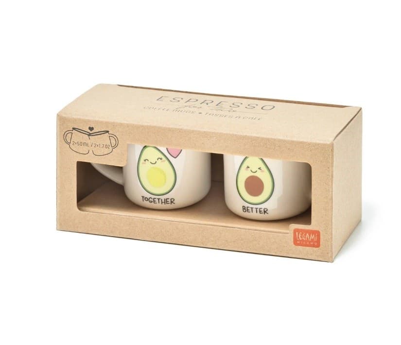 Legami - Tazzine da Caffè - Espresso For Two a tema Avocado (MM0016) - 3