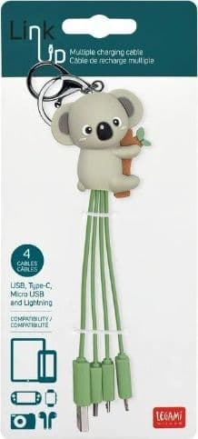 Legami, Cavo di Ricarica Multiplo, Koala - 4