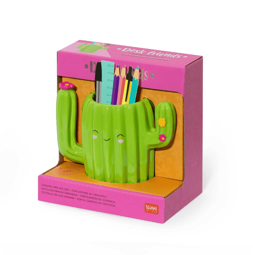 Legami - Portapenne in Ceramica Cactus - Desk Friends (PHS0003) - 2