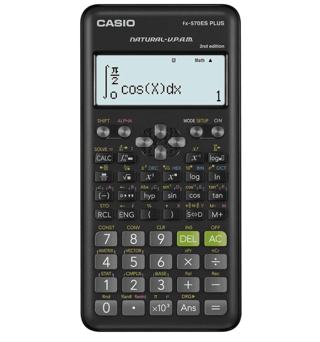 Casio - Calcolatrice scientifica con 417 funzioni (FX-570ES PLUS) - 2