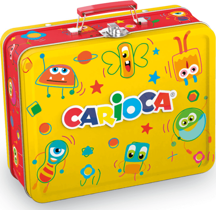 Carioca - Color Kit Scatola Latta 100 Pennarelli + Album - 4