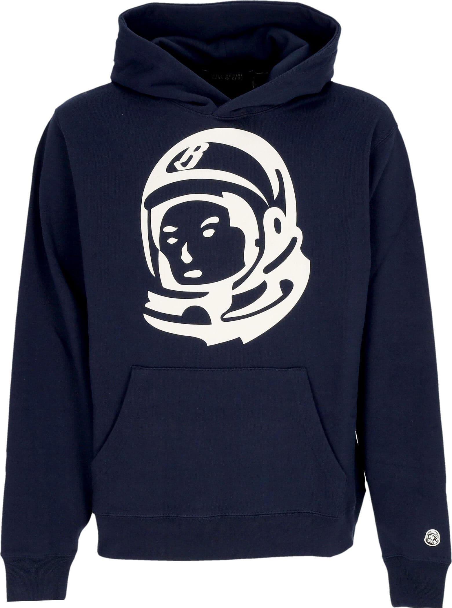 BILLIONAIRE BOYS CLUB Felpa Leggera Cappuccio Uomo Astro Helmet Popover Hoodie Navy - 4