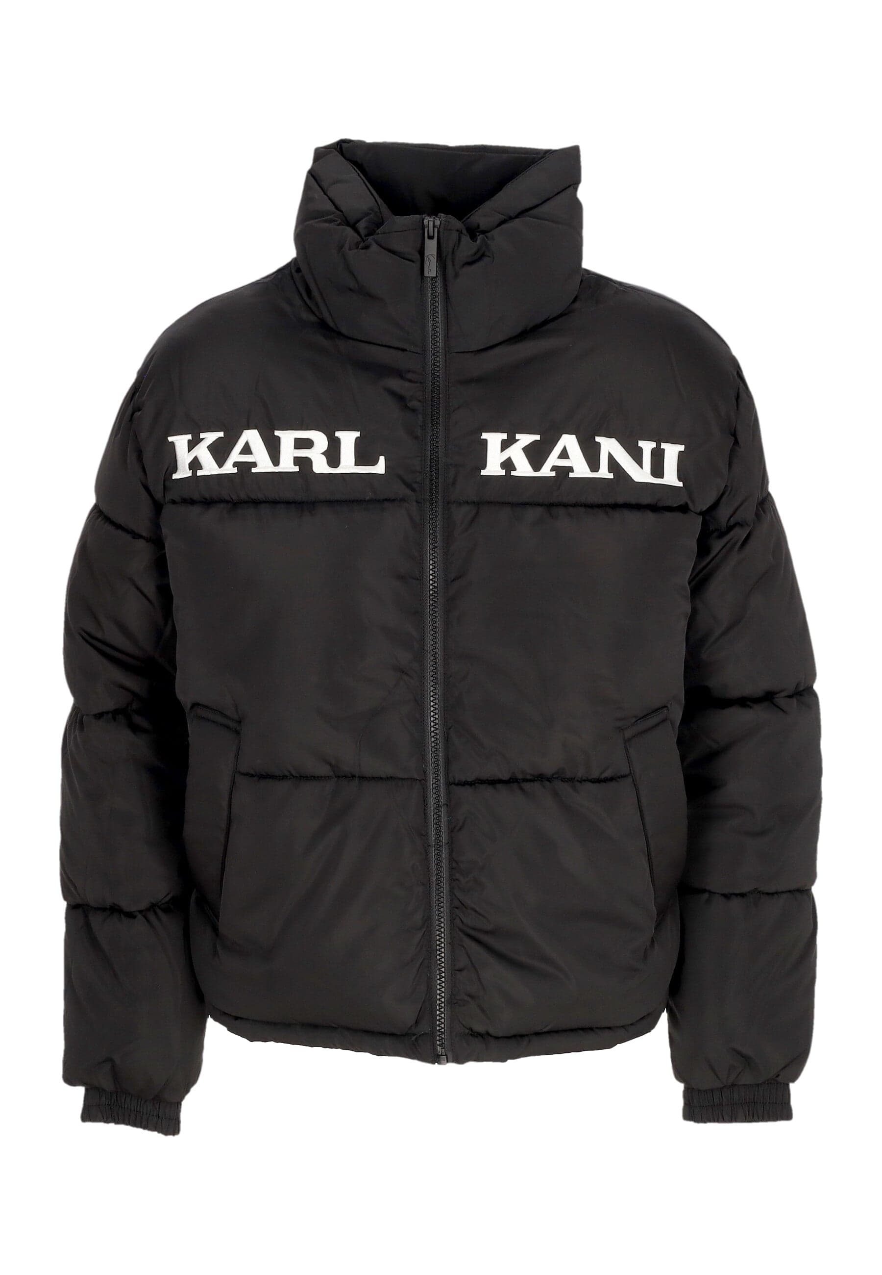 KARL KANI Piumino Donna W Retro Essential Puffer Jacket Black - 5