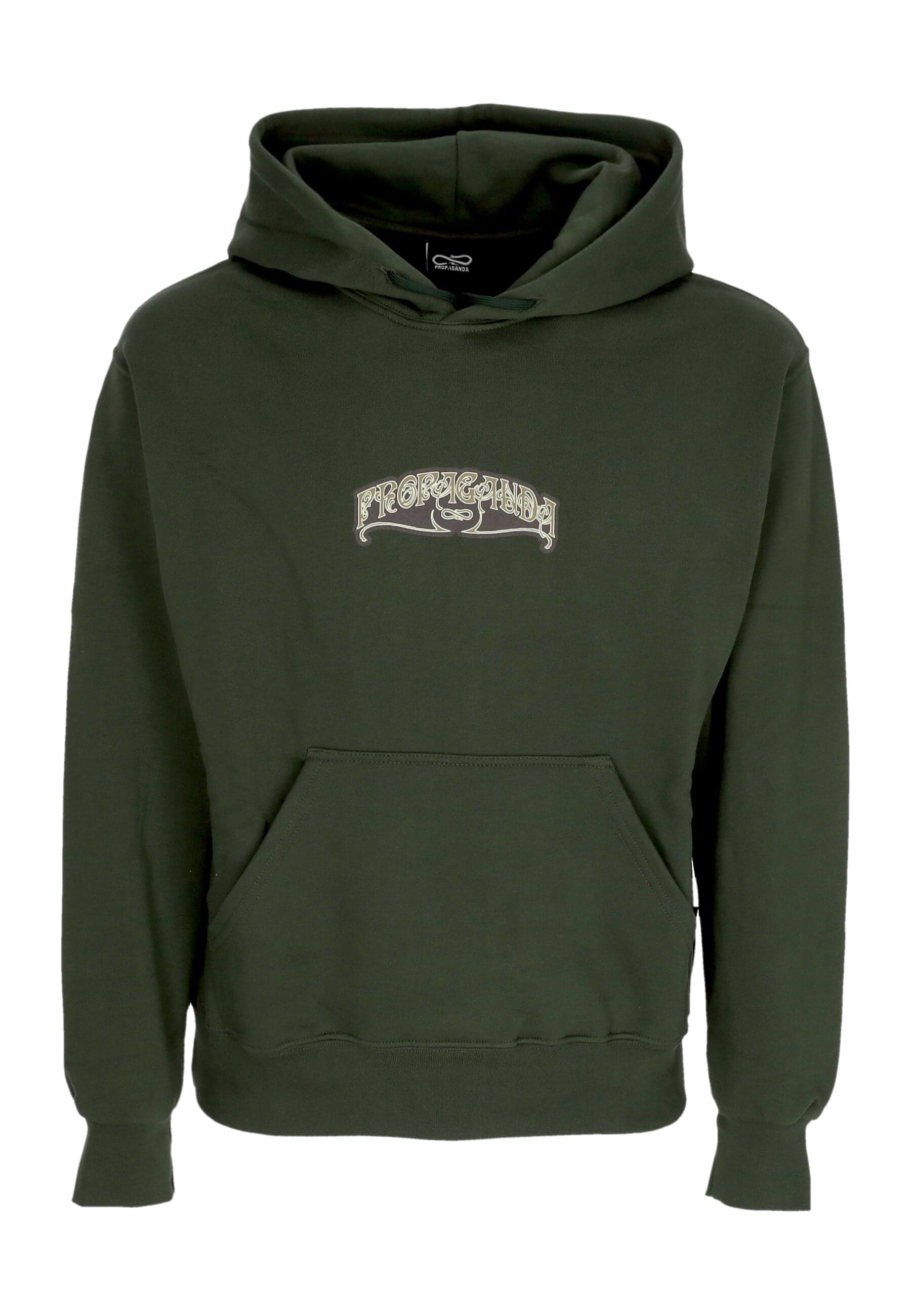 PROPAGANDA Felpa Cappuccio Uomo Dance Hoodie Pine - 3