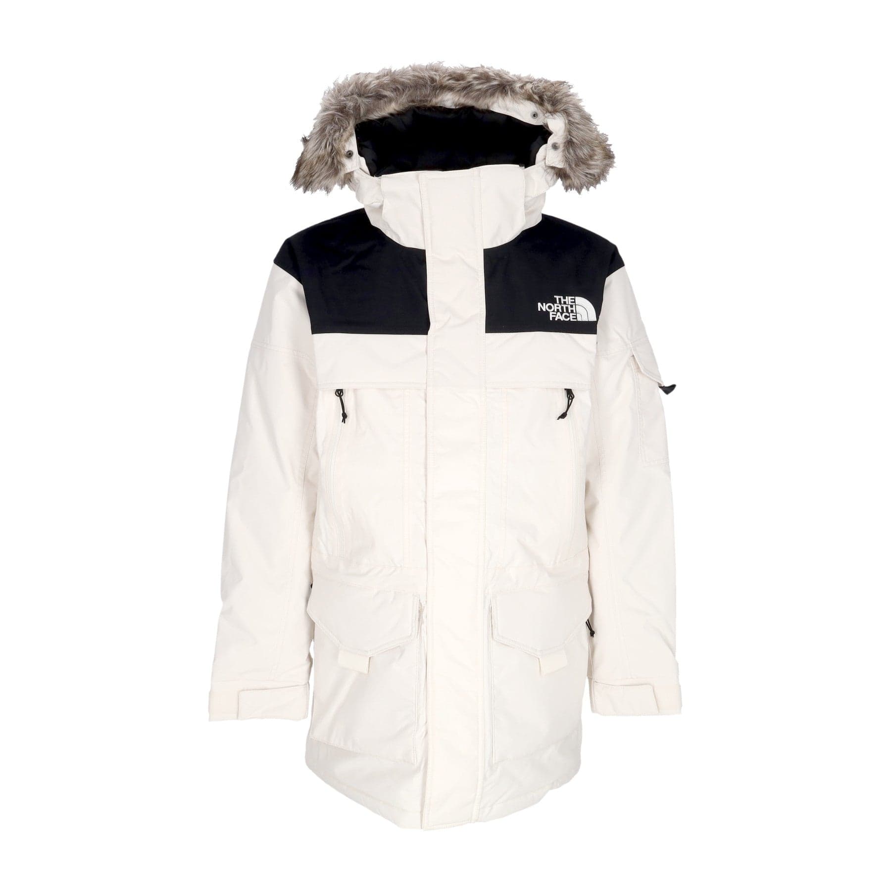 THE NORTH FACE Giaccone Lungo Uomo Mcmurdo 2 Gardenia White/black - 6