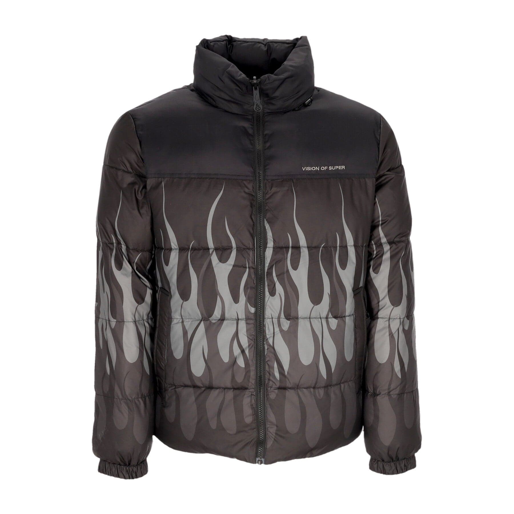 VISION OF SUPER Piumino Uomo Puffy Jacket Black/black