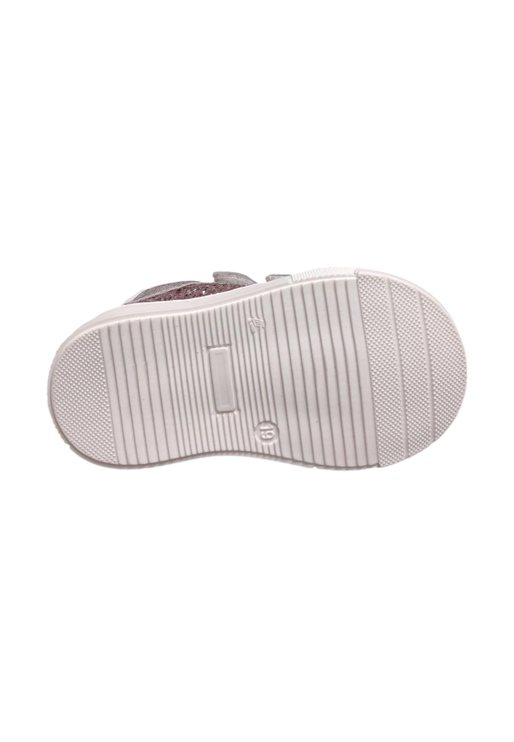 Scarpe sneakers Bambine balocchi MINI  bianco-cipria velcro in Sneaker casual Scarpetteria Gica - Trani, commercioVirtuoso.it