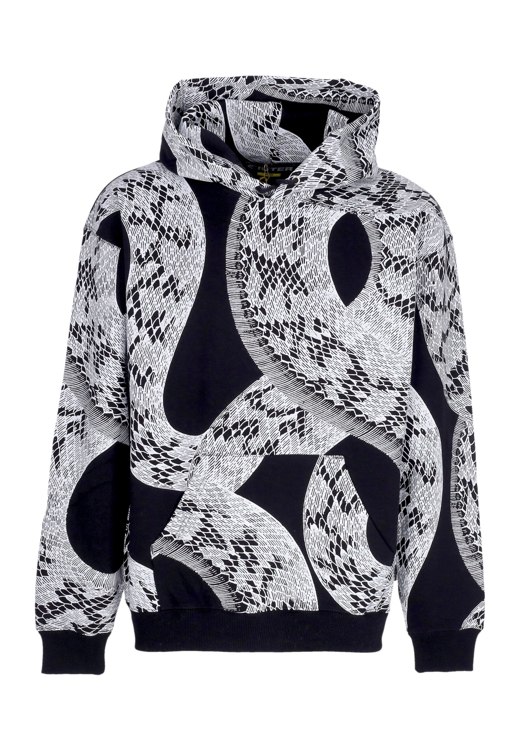 IUTER Felpa Cappuccio Uomo Boa Hoodie Black - 3