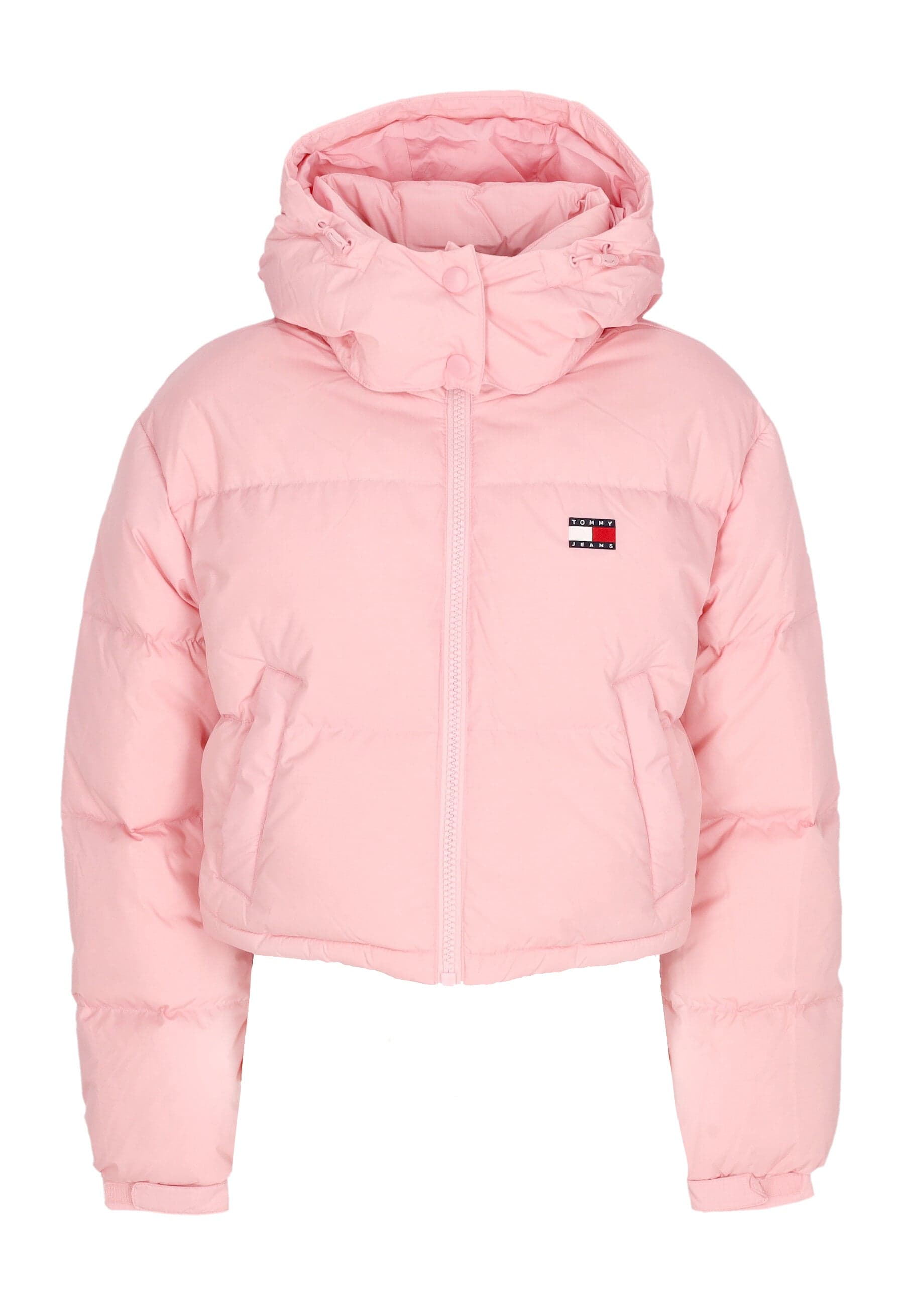 Tommy Hilfiger Piumino Donna Crop Alaska Puffer Ballet Pink - 5