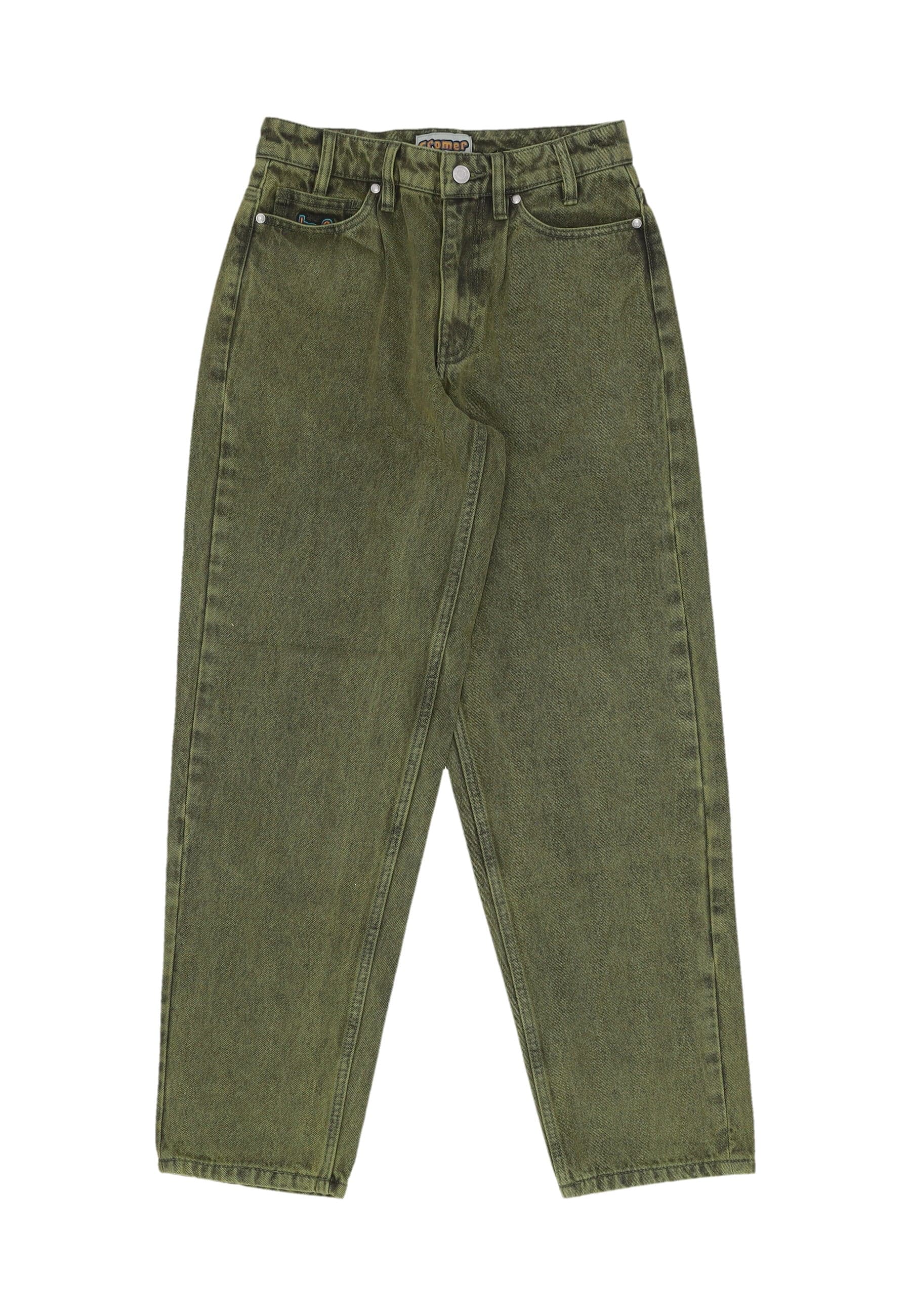 HUF Jeans Uomo Cromer Washed Pant Dried Herb - 4