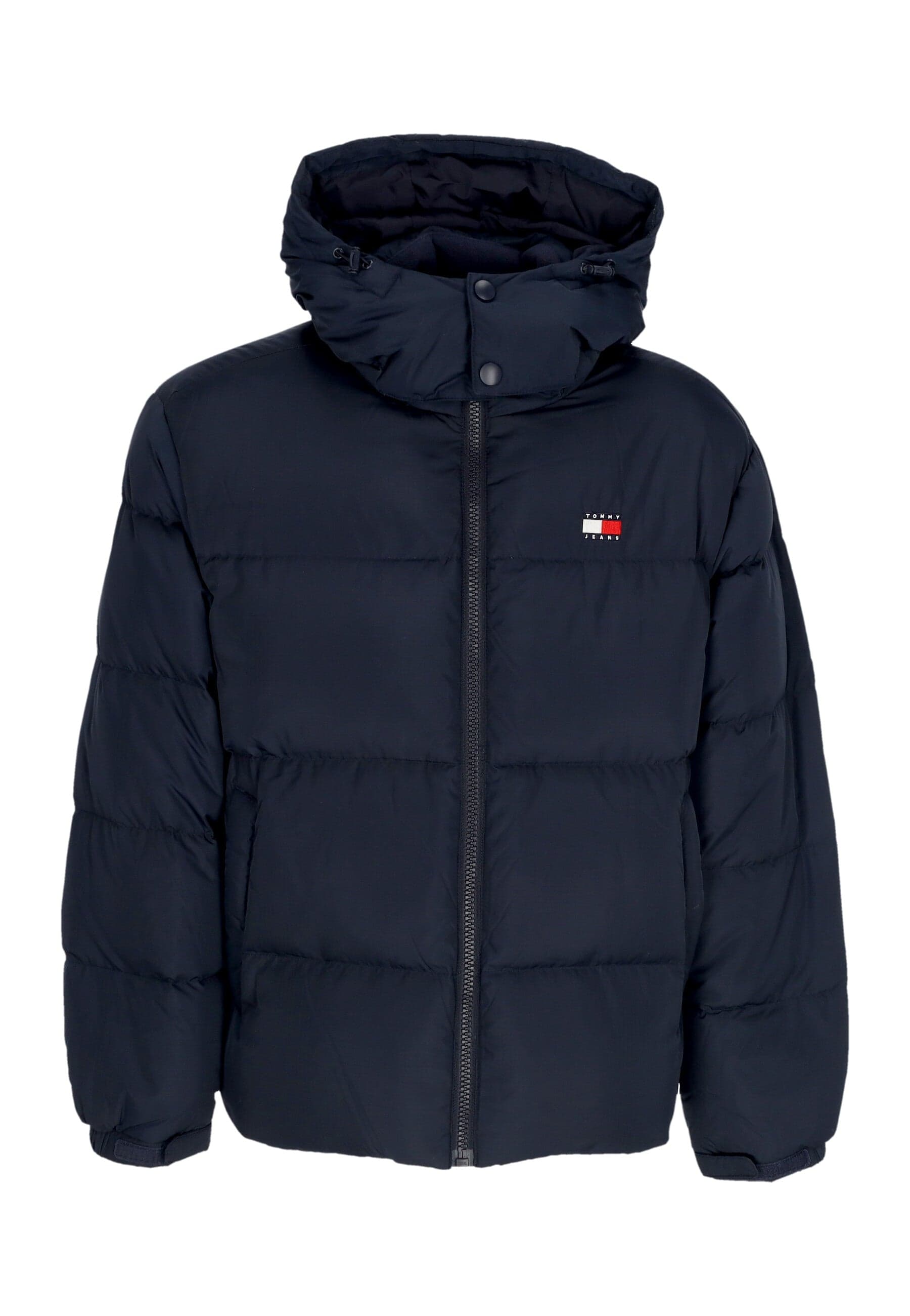 Tommy Hilfiger Piumino Uomo Flag Back Alaska Puffer Ext Dark Night Navy - 5