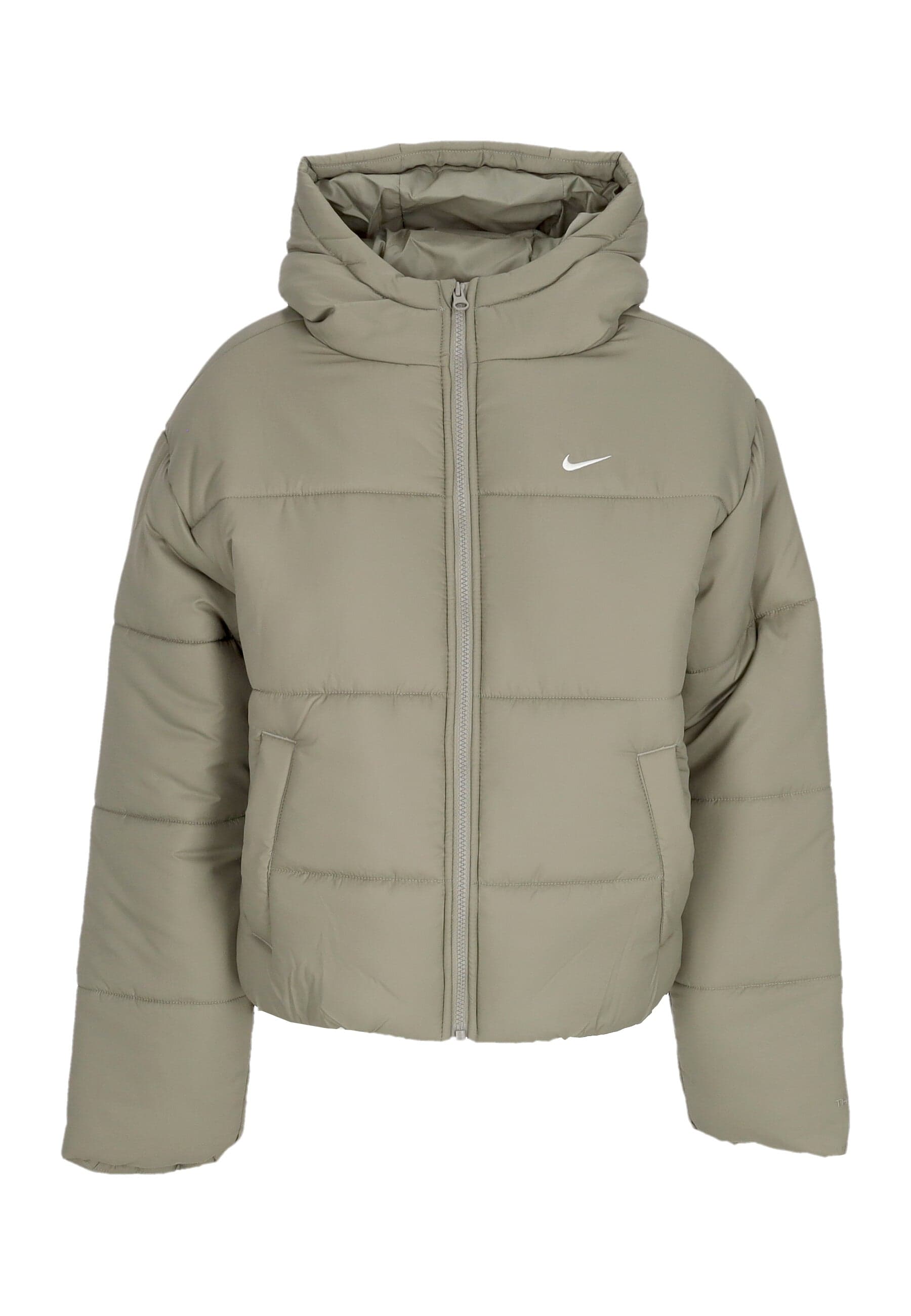 Nike Piumino Donna W Sportswear Therma-fit Classic Puffer Light Army/white - 4