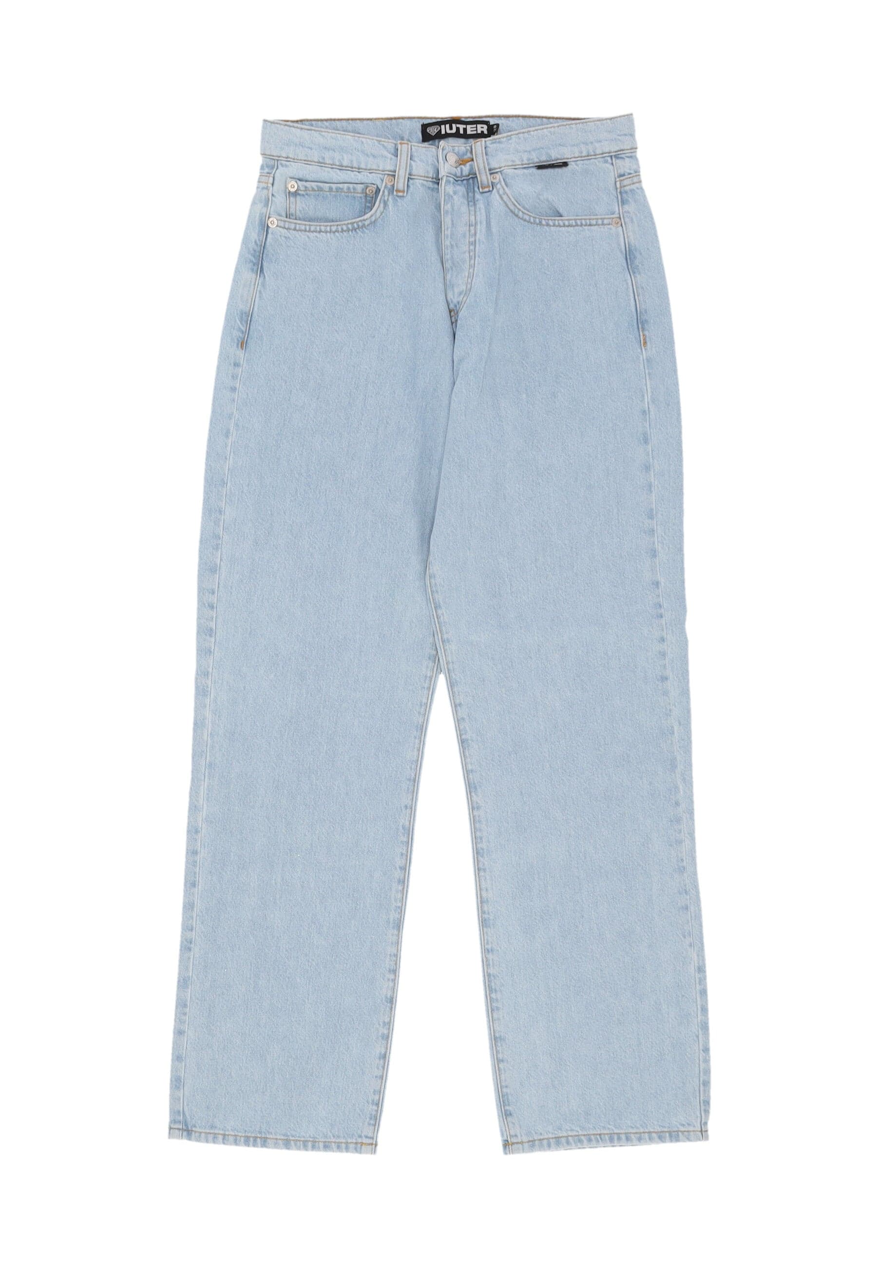 IUTER Jeans Uomo Loose Denim Pants Light Blue - 4
