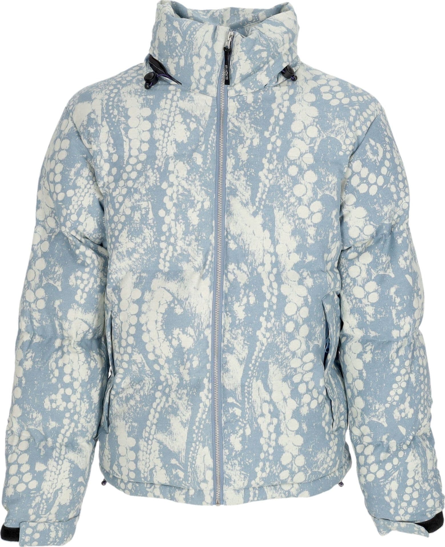 OCTOPUS Piumino Uomo Ray Denim Puff Jacket Light Blue