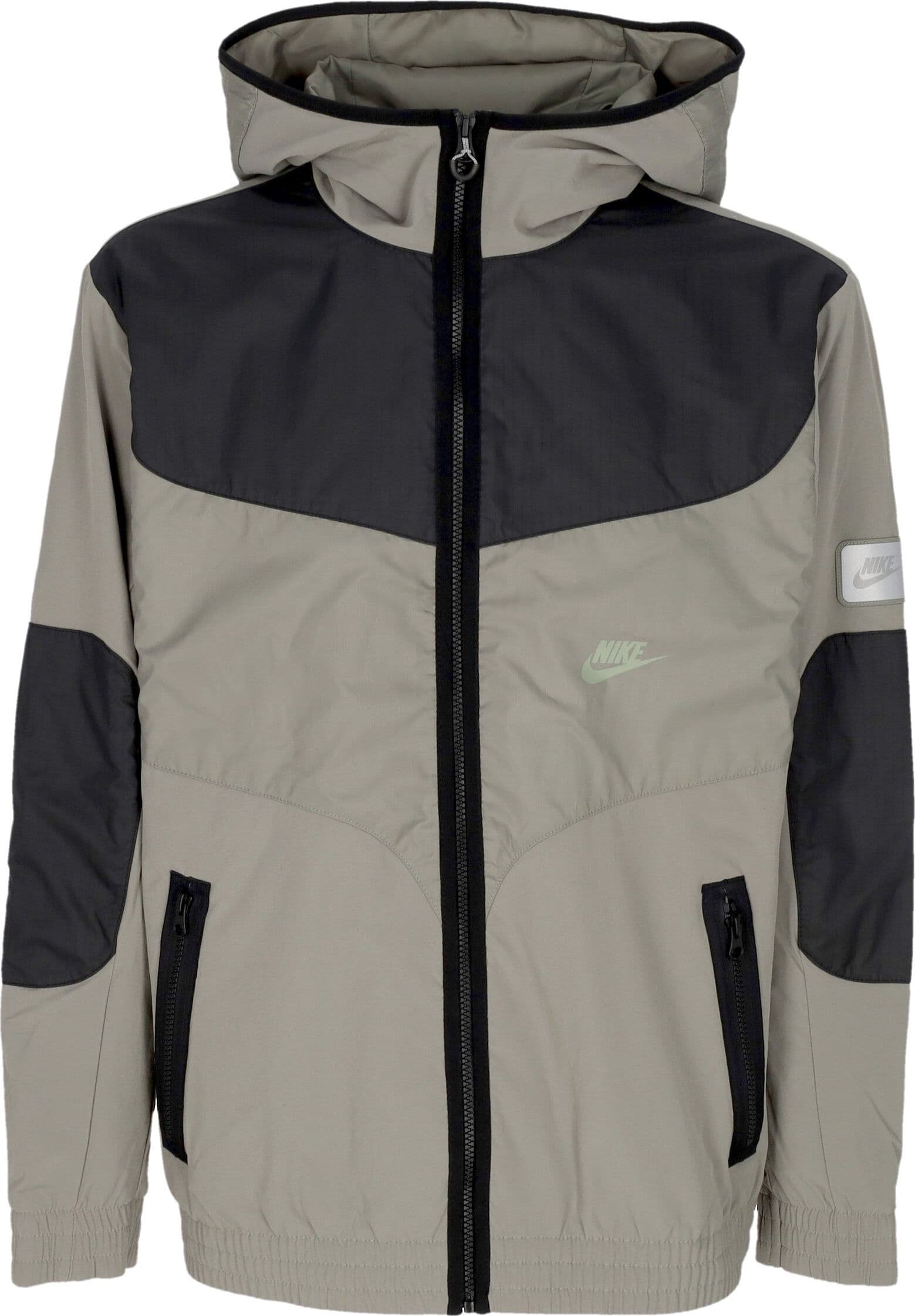 Nike Giacca a Vento Uomo Sportswear Air Max Woven Jacket Dark Stucco/dark Stucco/black