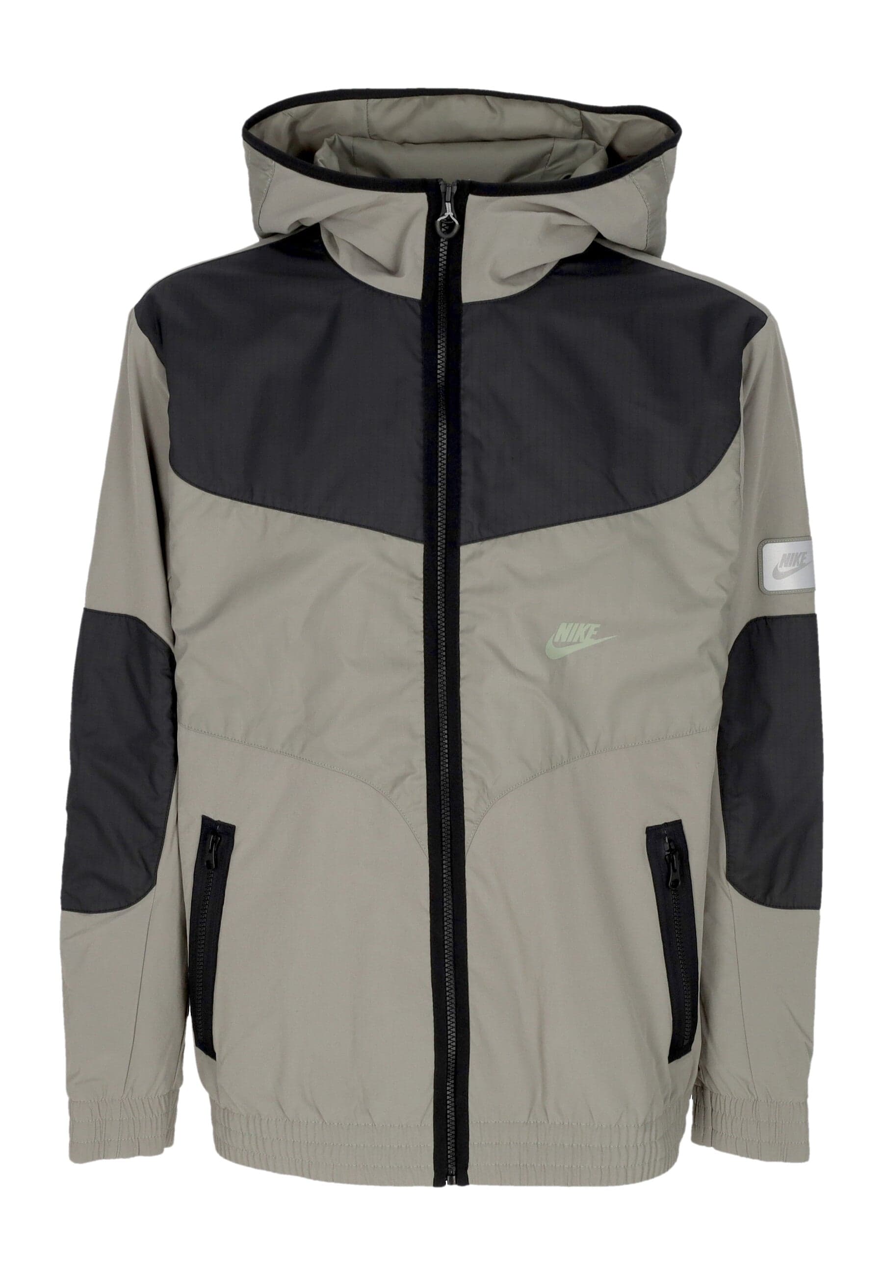 Nike Giacca a Vento Uomo Sportswear Air Max Woven Jacket Dark Stucco/dark Stucco/black - 5