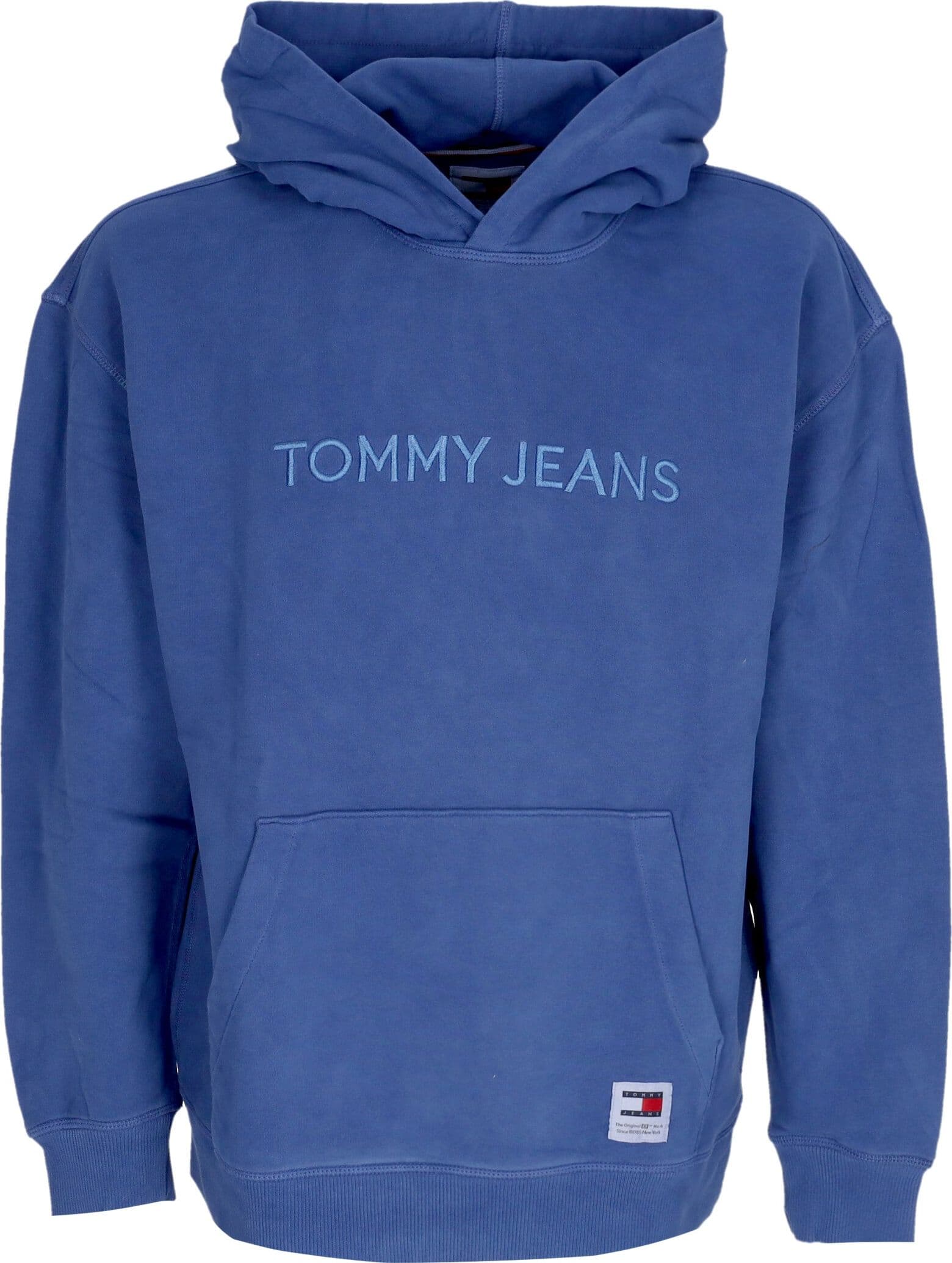 Tommy Hilfiger Felpa Leggera Cappuccio Uomo Classic Hoodie Bright Blue