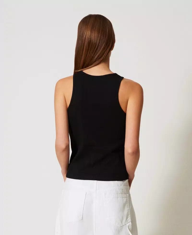 Twinset Canotta donna T-shirt donna in Canotte e top Broadway Red - Barletta, commercioVirtuoso.it