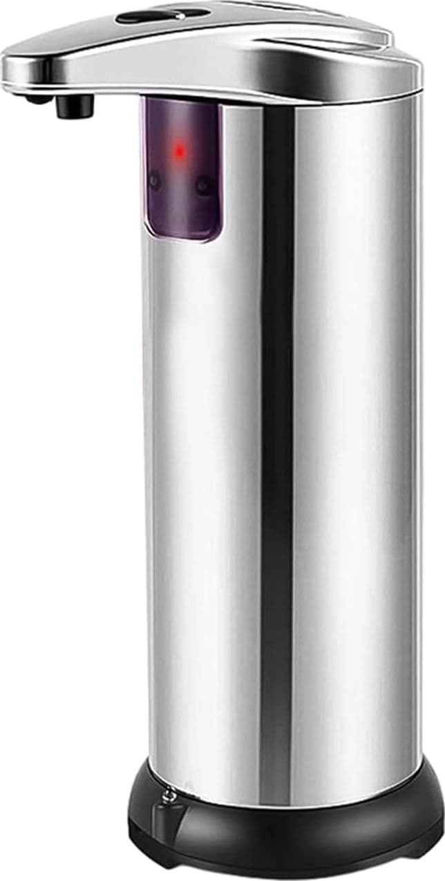 DISPENSER DI SAPONE LIQUIDO AUTOMATICO CON SENSORE EROGATORE SAPONE MANI BAGNO 59385 - 5