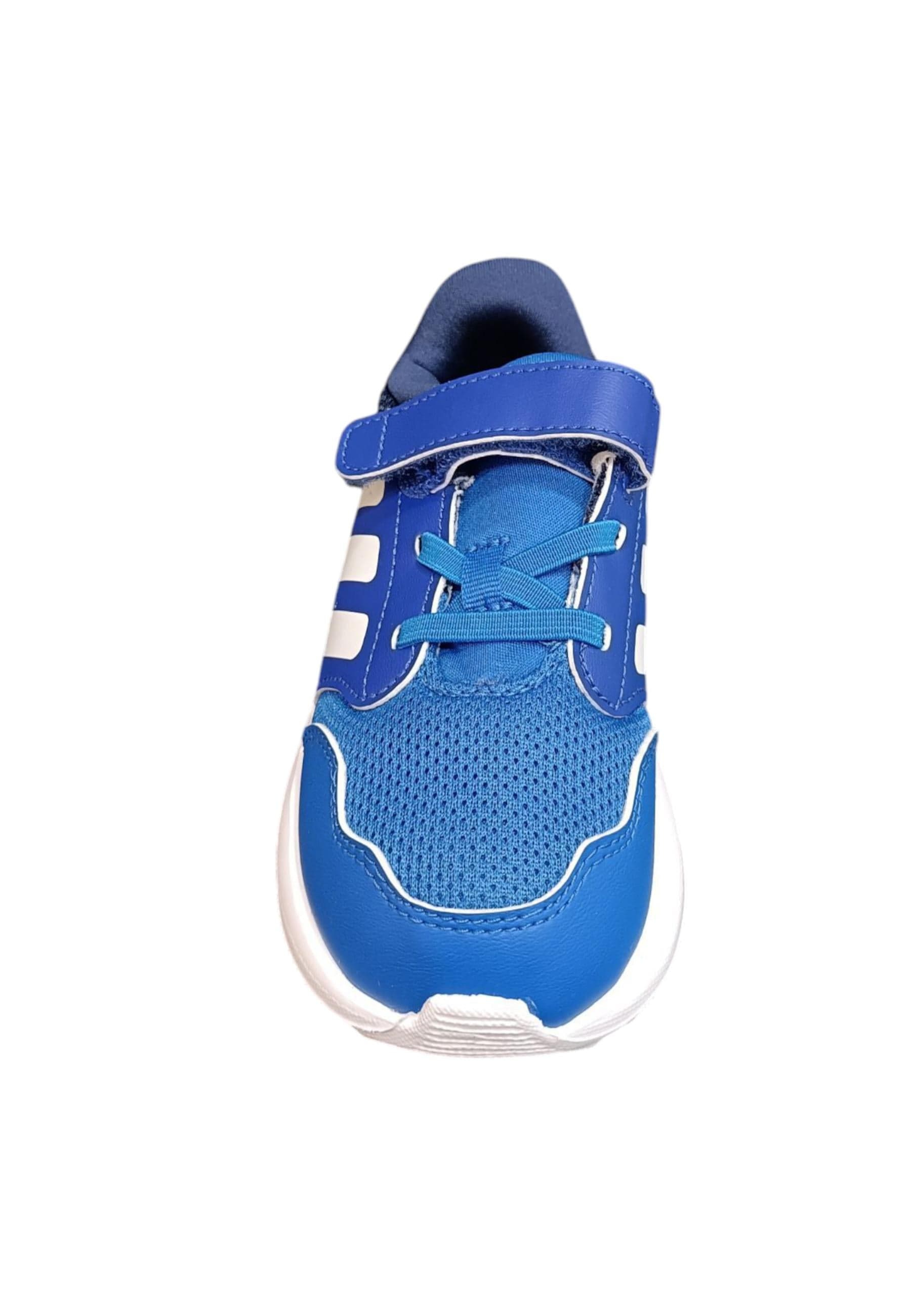 Scarpe sneakers Bambini e ragazzi adidas tensaur  celeste-blue-bianco velcro in Sneaker casual Scarpetteria Gica - Trani, commercioVirtuoso.it