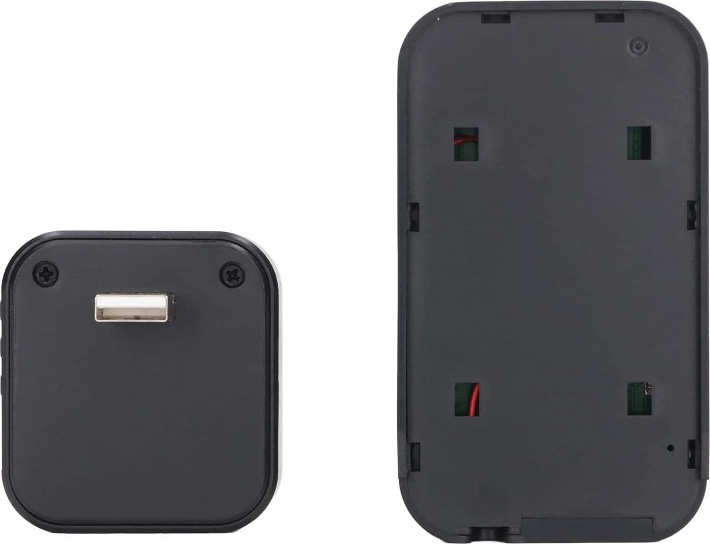 VIDEOCITOFONO CAMPANELLO SENZA FILI DA ESTERNO IMPERMEABILE IP67 SCHERMO IPS 4,3'' - 18
