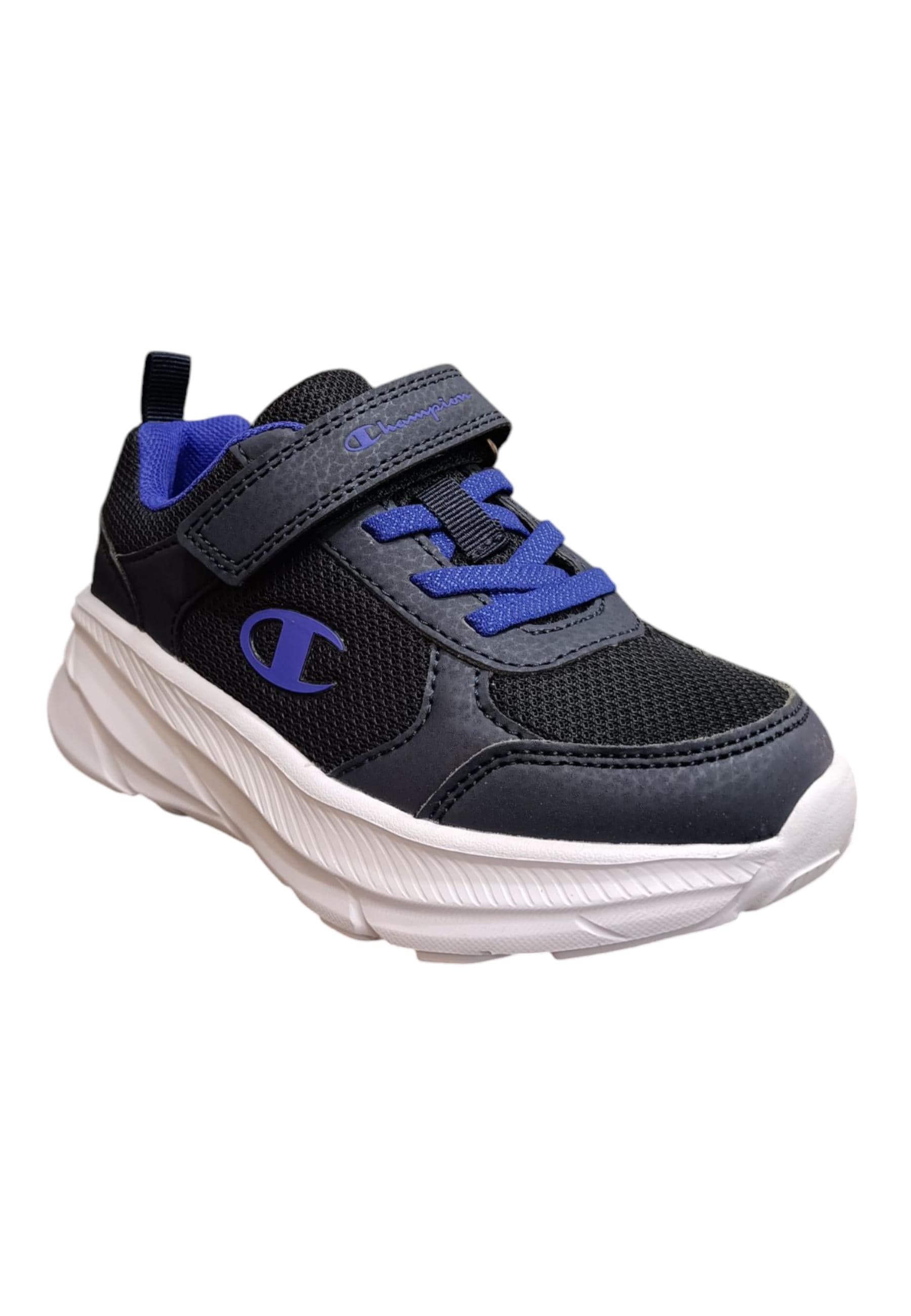 Scarpe sneakers Bambini e ragazzi Champion hero  blue-bianco laccio elastico e velcro in Sneaker casual Scarpetteria Gica - Trani, commercioVirtuoso.it