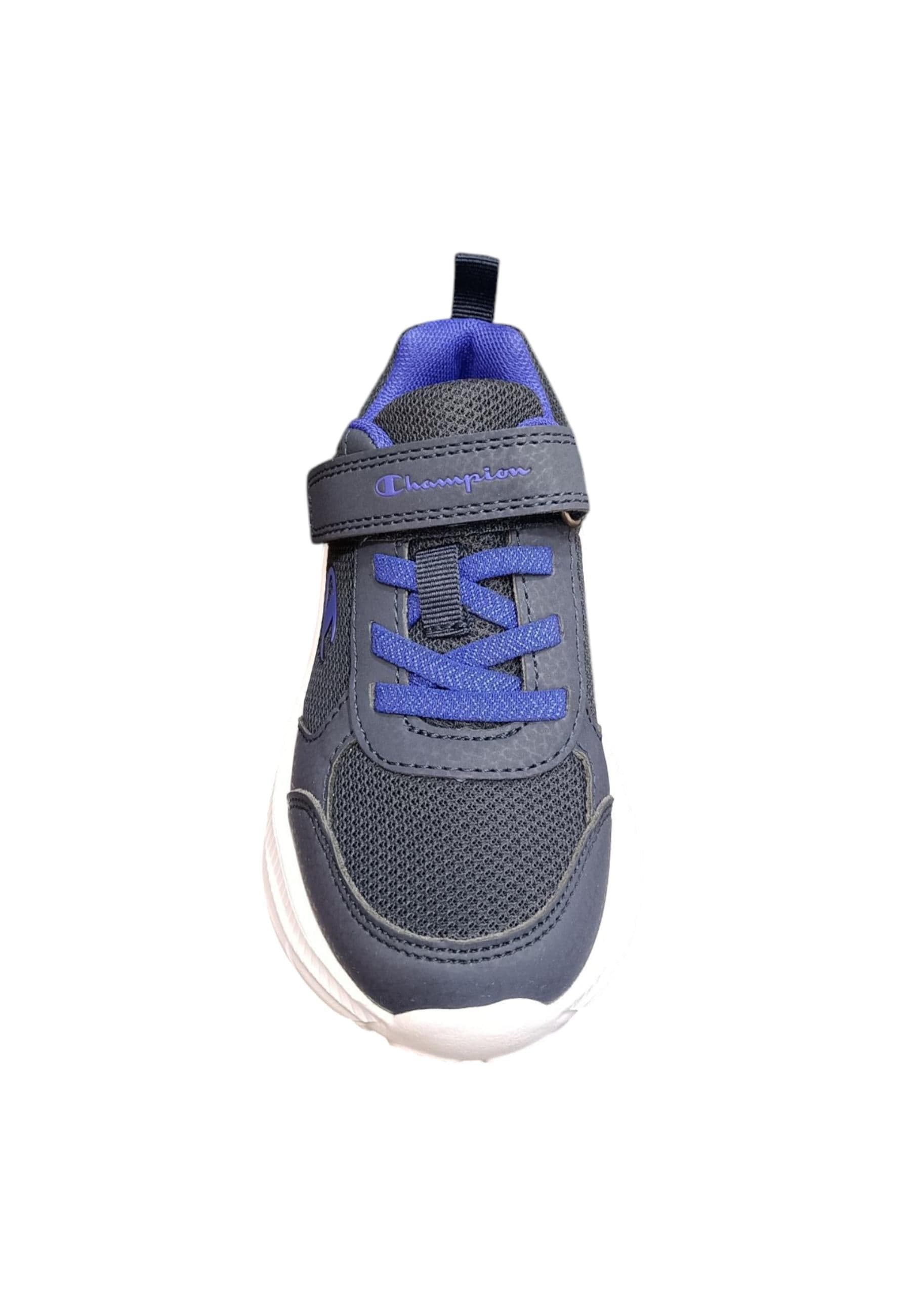 Scarpe sneakers Bambini e ragazzi Champion hero  blue-bianco laccio elastico e velcro in Sneaker casual Scarpetteria Gica - Trani, commercioVirtuoso.it
