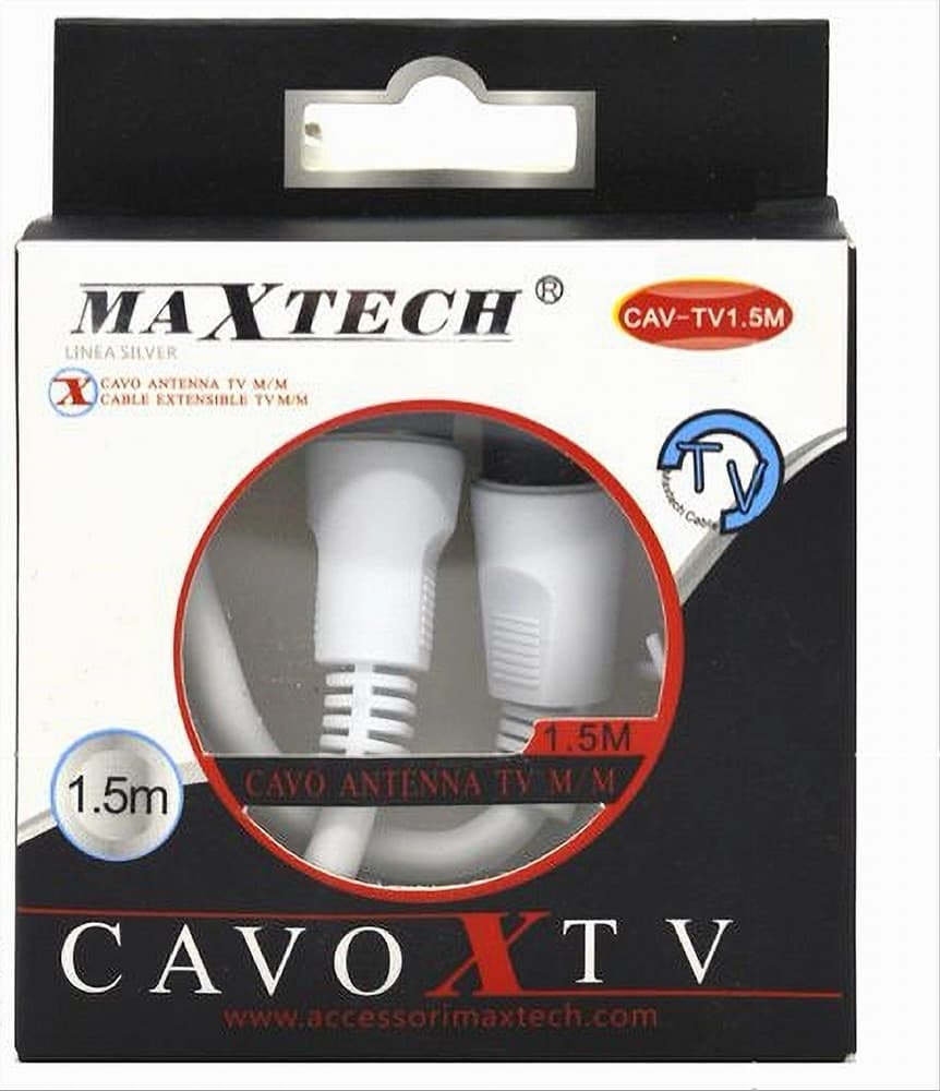 CAVO DA 1.5 METRI TV MASCHIO / MASCHIO COASSIALE PROLUNGA ANTENNA CAV-TV1.5M - 2