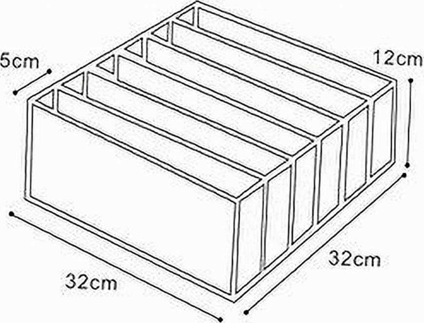 ORGANIZER PER ARMADIO 6 SCOMPARTI IN TESSUTO BIANCHERIA INTIMA SALVASPAZIO 59977 - 3