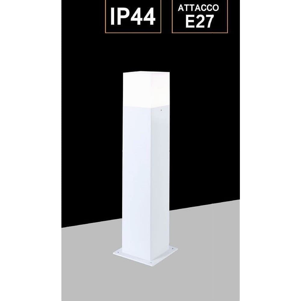 LAMPIONE ESTERNO IN ALLUMINIO ATTACCO E27 LAMPADA DA TERRA LAMPIONCINO IP44 B440 - 3