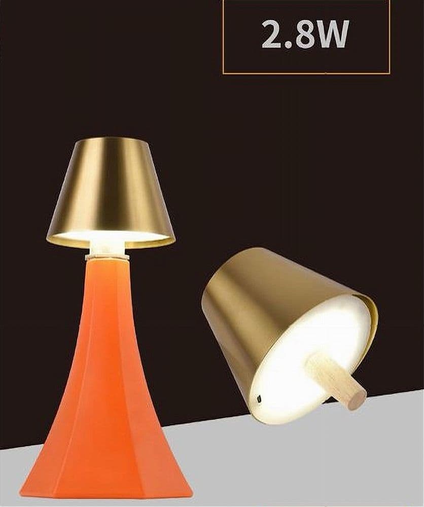 LUME TESTA LUMETTO LED 2.8 W RICARICABILE DIMMMERABILE CCT 3 COLORI LUCE D10-3C - 3