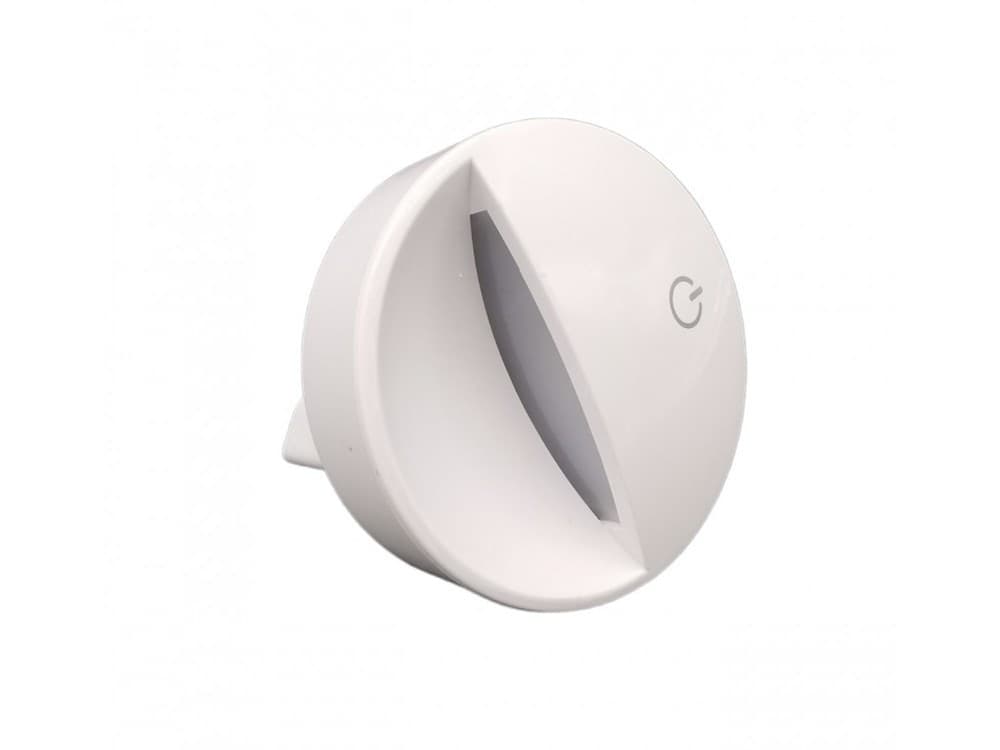 LAMPADA NOTTURNA CON SPINA ACCENSIONE TOUCH PUNTO LUCE LED TONDA BIANCO XGCMD-001 - 6
