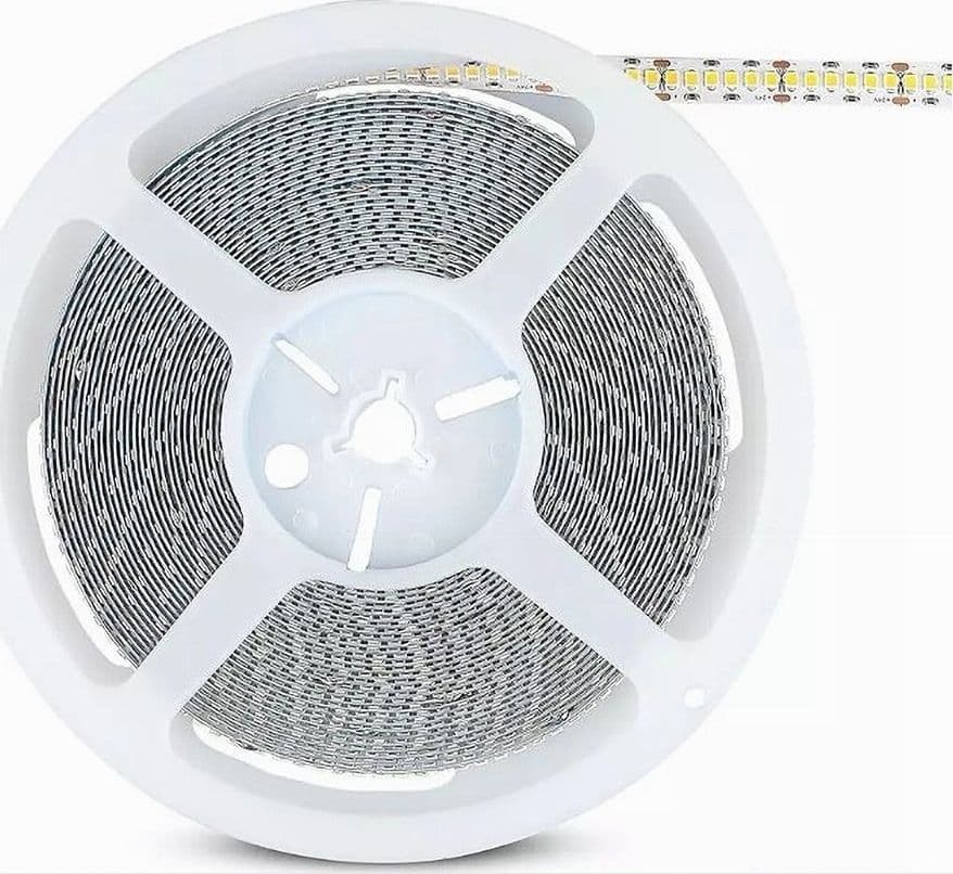 STRIP STRISCIA LED 5MT DC 24V SMD 2835 IP20 90W LUCE 3000K 6500K 4000K DC24V-240 - 6
