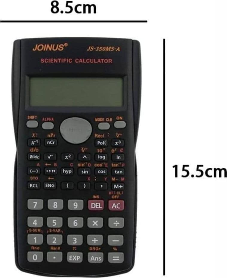 CALCOLATRICE SCIENTIFICA INGEGNERIA SCUOLA UFFICIO 240 FUNZIONI CON CUSTODIA - 8