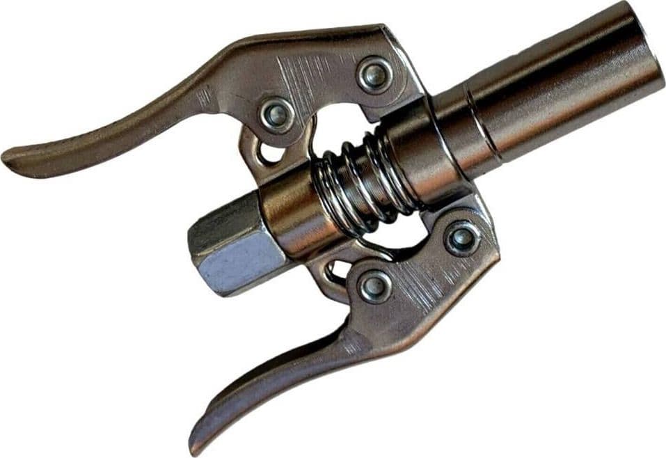 UGELLO ACCOPPIATORE PER INGRASSATORE POMPA GRASSO AUTOBLOCCANTE A MOLLA 07437 - 9