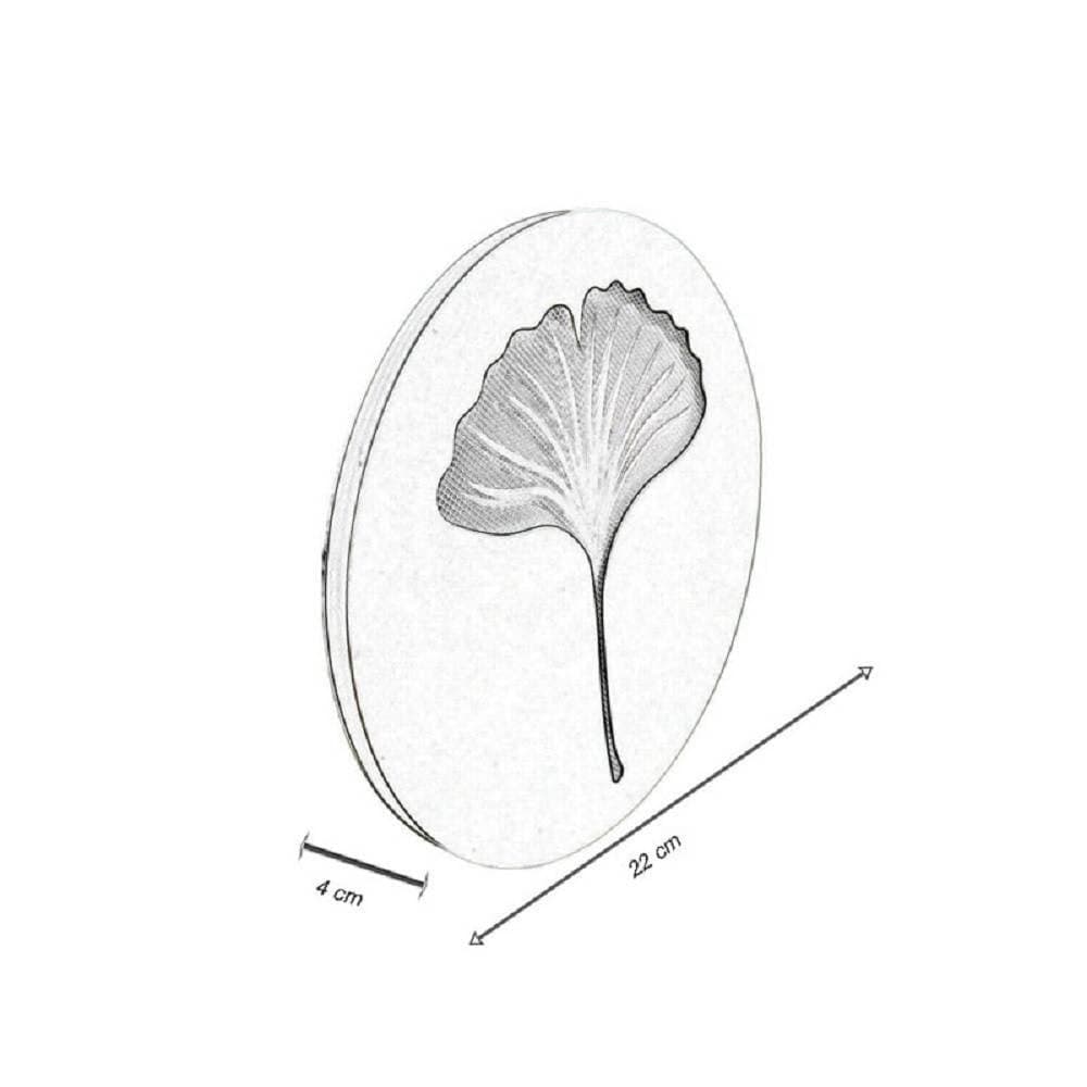 APPLIQUE MODERNO LED 9 W PARETE DECORATIVA CON FIORE 3 TEMPERATURE LUCE AQ29-B3C - 9